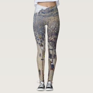 Leggings Camille Pissarro - Boulevard Montmartre, mañana