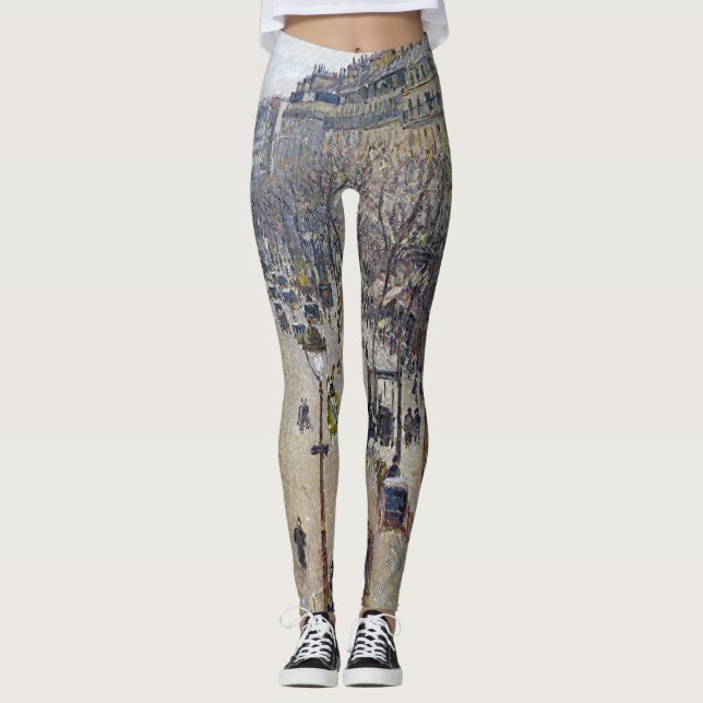 Leggings Camille Pissarro - Boulevard Montmartre, mañana (Anverso)