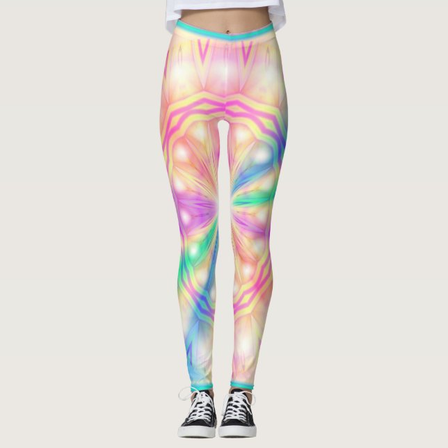 Leggings Caminando arcoiris (Anverso)