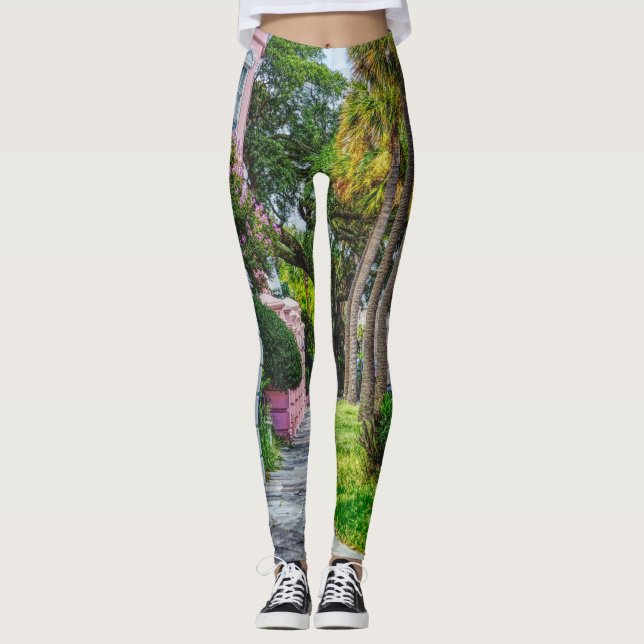 Leggings Caminar por la fila del arcoiris (Anverso)