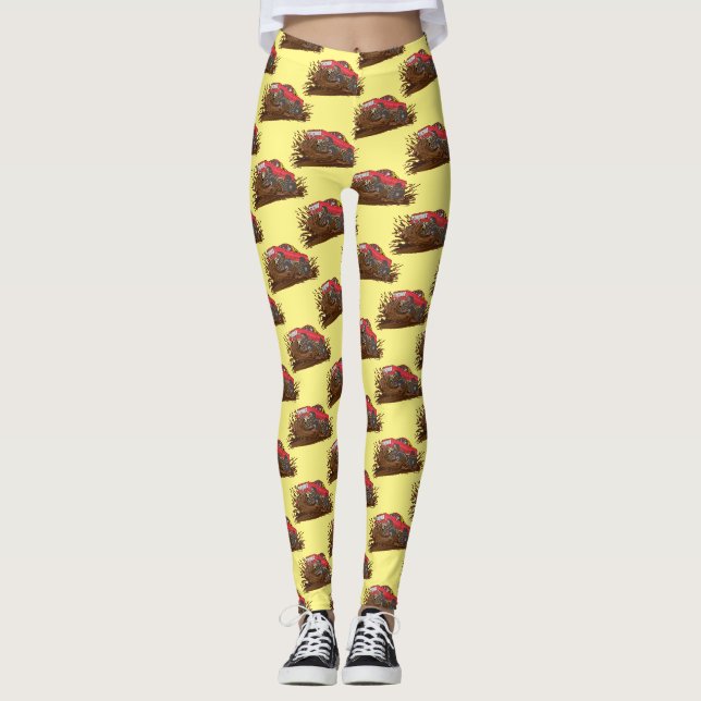 Leggings Camión de barro de 4 ruedas Thunder_Cove (Anverso)
