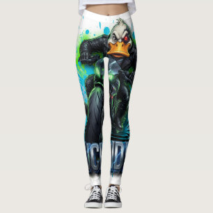 Leggings Camiseta de Motocicleta Pato Cyber Rider 3D