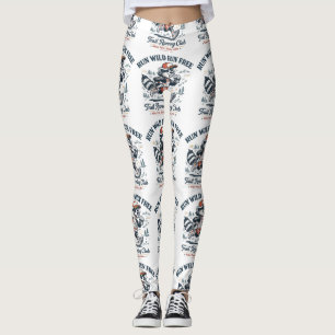 Leggings Camiseta del Club de Trail Running 'Run Wild Run F