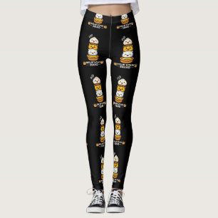 Leggings Camiseta Divertida de Amantes de Comida - Equipo C