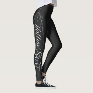 Leggings Camiseta Gráfica de Caligrafía Celestial del Vacío