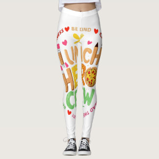 Leggings Camiseta Lunch Hero Crew, Señora Trabajadora de la