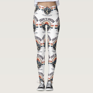 Leggings Camiseta Vintage del Club de Trail Running Chase T