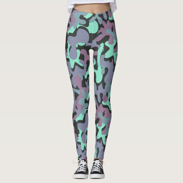 Leggings Camo de firma para congelar (Anverso)