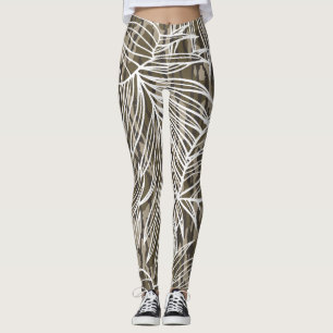 Leggings Camo de Fondos Botánicos Perfectos