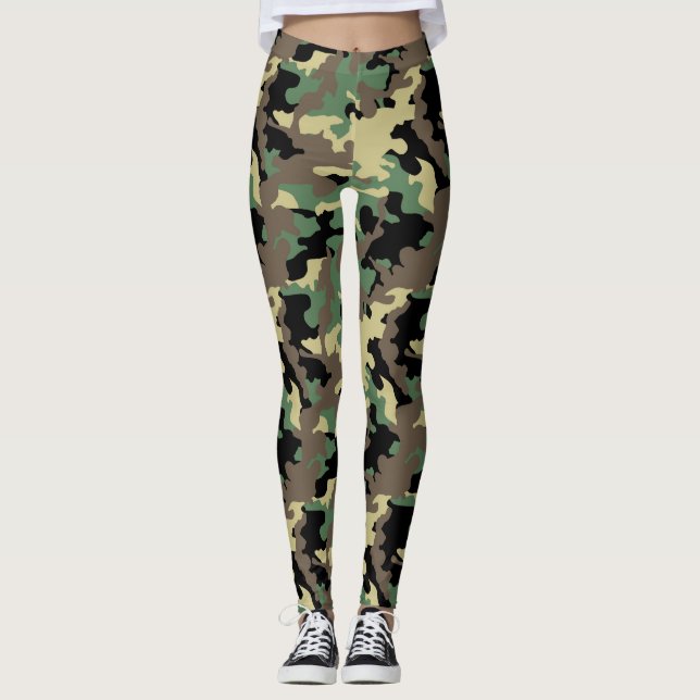 Leggings Camo de la jungla - Leging (Anverso)