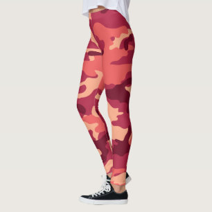 LEGGINGS CAMO MARTIANO DESERTO / PATRÓN DE DAZZLE CAMOUFLAG