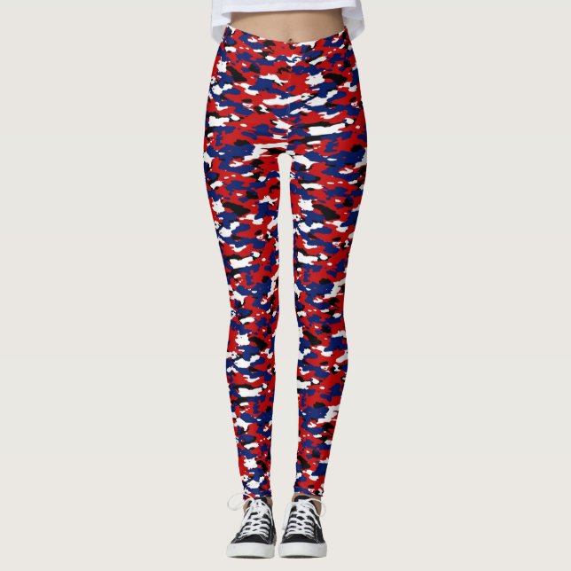 Leggings Camo patriótico (Anverso)