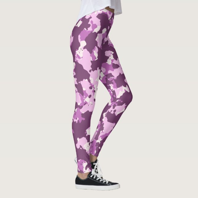 Leggings Camo rosa Rosa (Derecha)