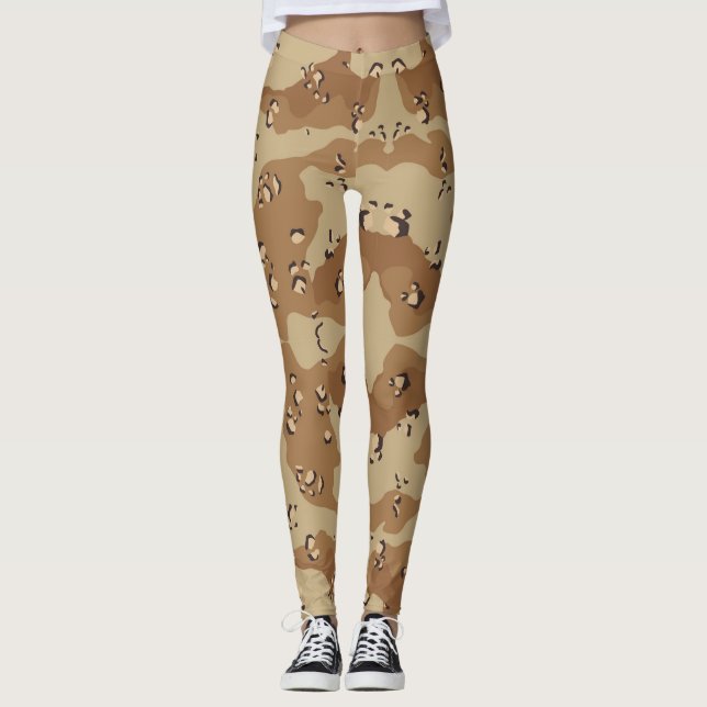 Leggings Camouflage Desert Army - Power yoga Ir (Anverso)