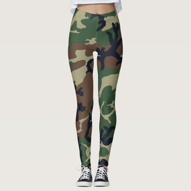 Leggings Camouflage Jah Army - Power yoga Ir (Anverso)
