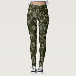 Leggings Camouflage Jah Army - Power yoga Ir