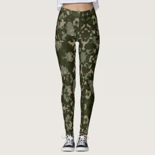 Leggings Camouflage Jah Army - Power yoga Ir