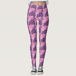Leggings Camouflage Pink Snowmobiler