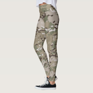 Leggings Camping de postre Cazadores de Camo Ciegos Camufla