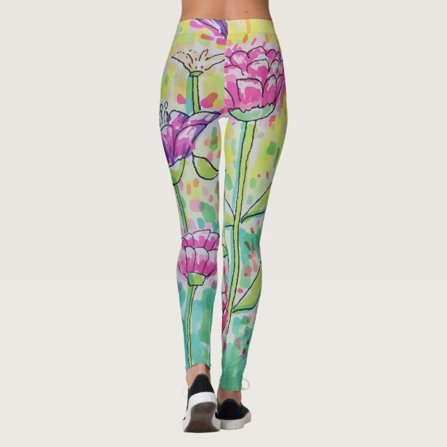 Leggings Campo de Flores (Reverso)