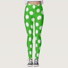 Leggings Campo de golf Golfer Pattered
