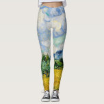 Leggings Campo de trigo Van Gogh con cipreses. Impresionism<br><div class="desc">Leggings Van Gogh "Campo de Trigo con Cipreses".</div>