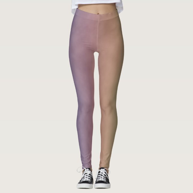 Leggings Campo Pastel Silenciado (Anverso)