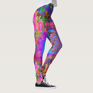 Leggings campos de girasol para siempre - rosa