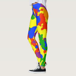 Leggings Camuflaje arco iris camo