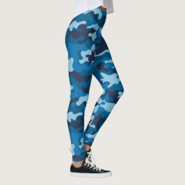 Leggings Camuflaje azul