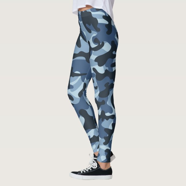Leggings Camuflaje azul (Izquierda)