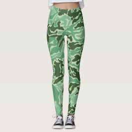 Leggings Camuflaje Camo Amarillo Verde
