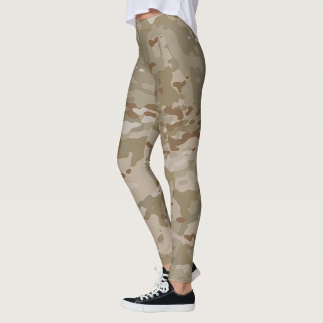 Leggings Camuflaje | Camuflaje marrón (Izquierda)