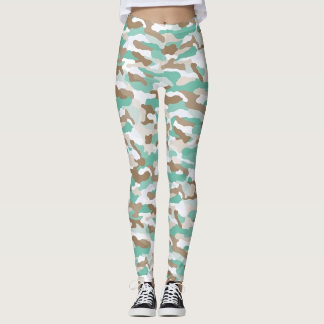 Leggings Camuflaje costero (Anverso)