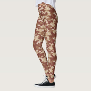 Leggings Camuflaje de arena del desierto