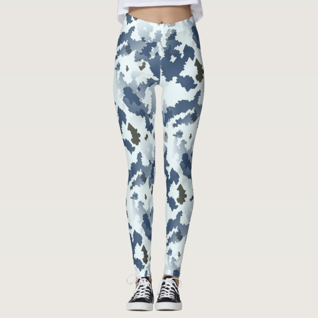Leggings Camuflaje de invierno (Anverso)