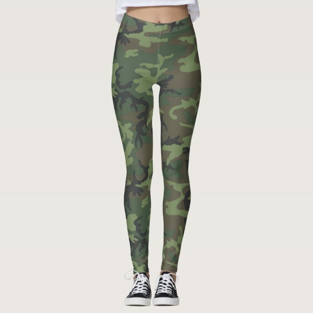 Leggings Camuflaje de la jungla (Anverso)