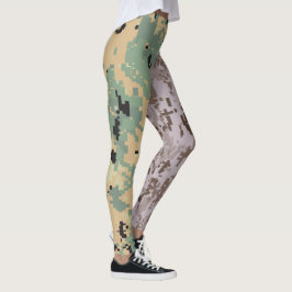 Leggings Camuflaje digital – Camuflaje doble