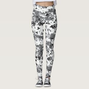 Leggings Camuflaje digital gris
