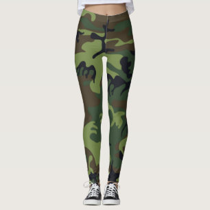 Leggings Camuflaje Ejército Camo