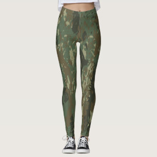Leggings camuflaje militar