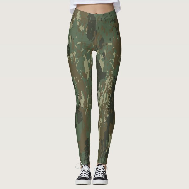 Leggings camuflaje militar (Anverso)