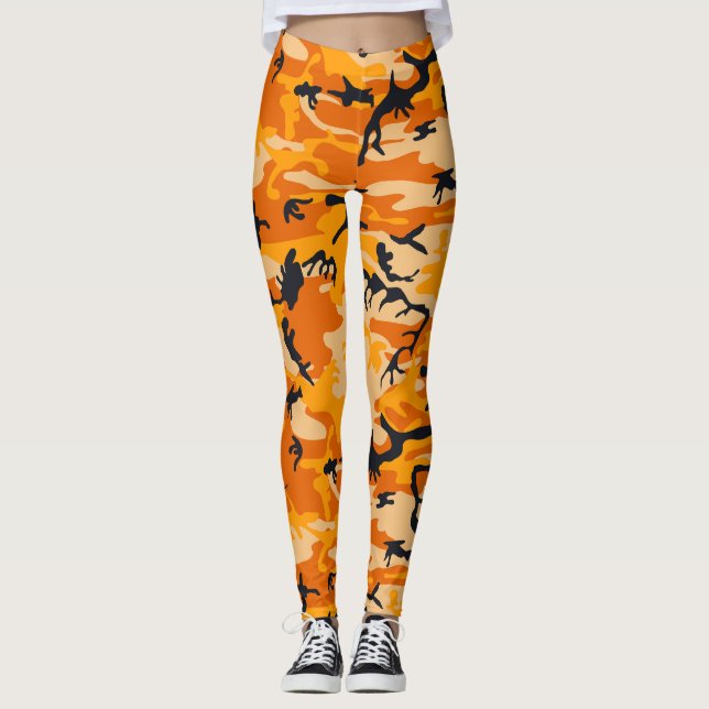Leggings Camuflaje naranja, Ejército (Anverso)