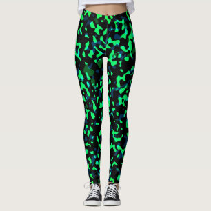 Leggings Camuflaje negro verde azul de Guay