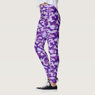 Leggings Camuflaje Púrpura