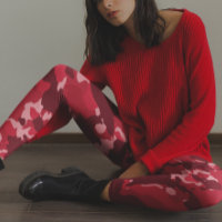 Camuflaje Rojo Patrón Camo Militar