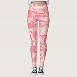 Leggings Camuflaje rosa. Camo tu
