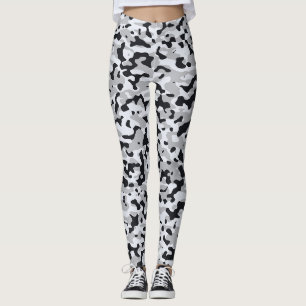 Leggings Camuflaje urbano de alto contraste