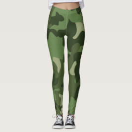 Leggings Camuflaje verde