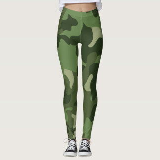 Leggings Camuflaje verde